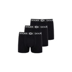 8 x ORIGINAL DOCKS Baumwolle Boxershorts Herren Unterhose Schwarz Männer Boxer – Geschenk Klassiker | Büro Upgrade