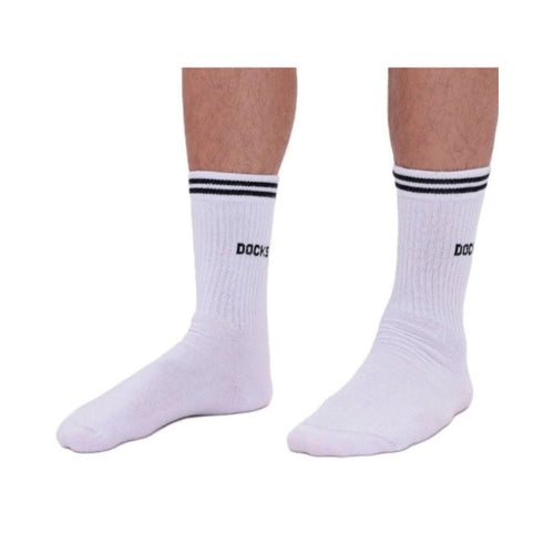 9 Paar DOCKS Socken Komfortbund Sport Tennis Socken Damen Herren weiß 43-46 – Büro Musthave | Kleine Freude