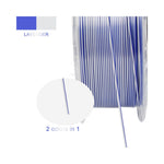 2in1 SILK PLA Filament für 3D Drucker | Zweifarbig Special Magic Effekt - NEU 3DPLady Silk Filament 1 kg Blue - Grey (Lavender) – Büro Stil | Büro Upgrade