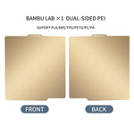 Doppelseitige  Pei Plate 257X257mm kompatibel für Bambu Lab X1 und P1P – Geschenk Qualität | Büro Lifestyle