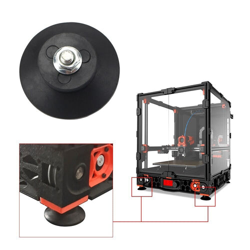 4er Set Voron V 2,4 3D Drucker Anti Vibrations Gummifüße (Schwingungsdämpfer) – Geschenk Special | Büro Stil
