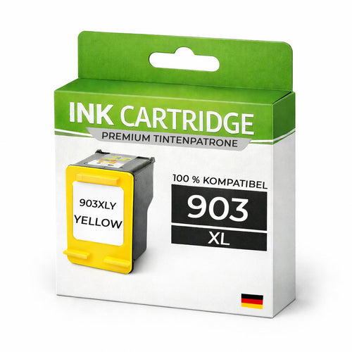 Tintenpatrone kompatibel für HP 903XLY(T6M11AE) OfficeJet Pro 6950/6951/6954/6956/6958
OfficeJet Pro 6960/6962/6968/6970/6974/6975/6978/6979 in Gelb – Geschenk Artikel | Büro Extra