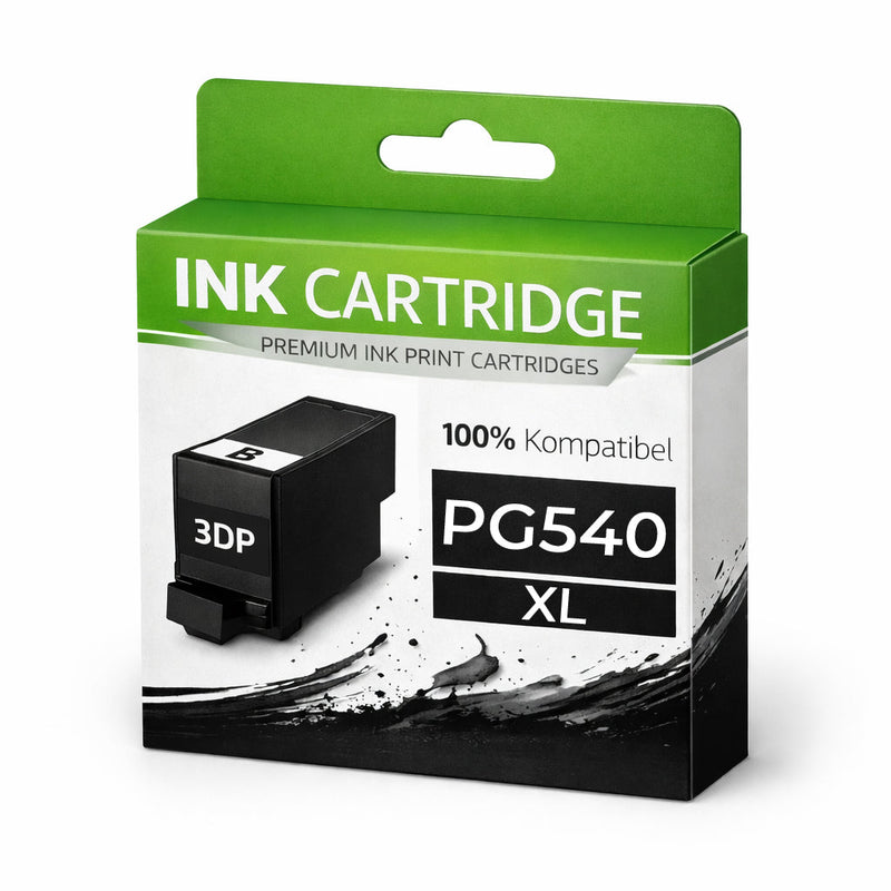 Tintenpatrone kompatibel für Canon PG540 XL Pixma MG2150/2250/2255/3100/3150/3155/3200/3250/3350/3500/3550/3600/3650 /4150/4250      Pixma MX375/395/435/455/475/515/525/535   Pixma TS5150/5151 in – Geschenk Moment | Büro Trend