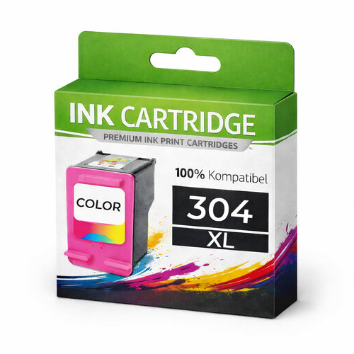 Tintenpatrone kompatibel für HP 304XLCMY(N9K07AE) Deskjet 2620/2621/2622/2623/2624/2625/2628/2630/2632/2633/2634/ 2652/ 2655/3720/3721/3722/3723/3724/3730/3732/3733/3735/3752/3755/3758
Envy – Geschenk Style | Büro Idee
