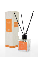 DOCKS Raumduft Diffuser mit Stäbchen – Verschiedene Düfte zur Wahl, 110ml Mango – Büro Zubehör | Büro Musthave