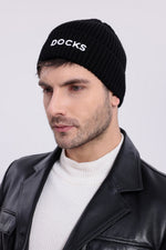 Mütze Beanie Wintermütze Strickmütze Sportmütze Warme Mütze Unisex schwarz – Büro Upgrade | Geschenk Option