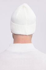 Mütze Beanie Wintermütze Strickmütze Sportmütze Warme Mütze Unisex weiss – Büro Idee | Büro Alltag