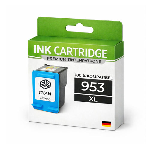 Tintenpatrone kompatibel für HP 953XLC(F6U16AE) OfficeJet Pro – Büro Geschenk | Geschenk Special