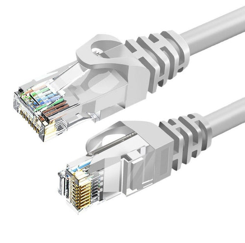 CAT6 Kabel S/FTP Patchkabel RJ45 DSL LAN Netzwerk Ethernet Kabel grau 1m- 15m – Geschenk Auswahl | Büro Lifestyle