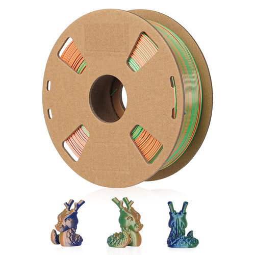 3in1 SILK PLA Filament für 3D Drucker | Dreifarbig Special Magic Effekt - NEU – Büro Erlebnis | Büro Lifestyle