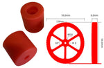 Silikon Dämpfer  + Verbesserte Nivelliermutter Upgrade für Ender 3/3 Pro V2 – Geschenk Set | Büro Musthave