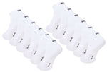 DOCKS Socken Sneaker Socken Baumwolle Weiß Schwarz Größen 35-38 39-42 43-46 Weiß 43-46 6er Pack – Geschenk Special | Büro Idee