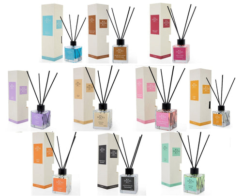DOCKS Raumduft Diffuser mit Stäbchen – Verschiedene Düfte zur Wahl, 110ml – Alltags Helfer | Geschenk Klassiker