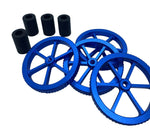 Artillery Sidewinder X1 Blaue grosse Nivellierungs Muttern + 4 Silikonpuffer – Büro Gadget | Büro Lifestyle