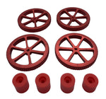 Silikon Dämpfer  + Verbesserte Nivelliermutter Upgrade für Ender 3/3 Pro V2 – Geschenk Set | Büro Musthave