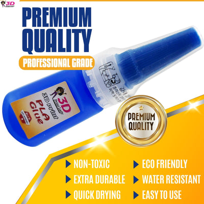 Superstarker Sekundenkleber für Holz, Metall, PLA, Gummi - wasserfest – 20 g – Büro Stil | Alltag Inspiration