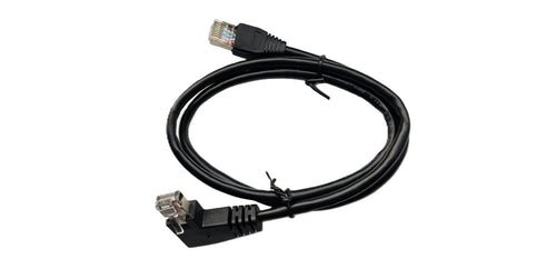Netzwerk Ethernet Kabel 90°Rechts Winkel 80cm CAT6 S/FTP Patchkabel RJ45 DSL LAN – Geschenk Design | Geschenk Freude