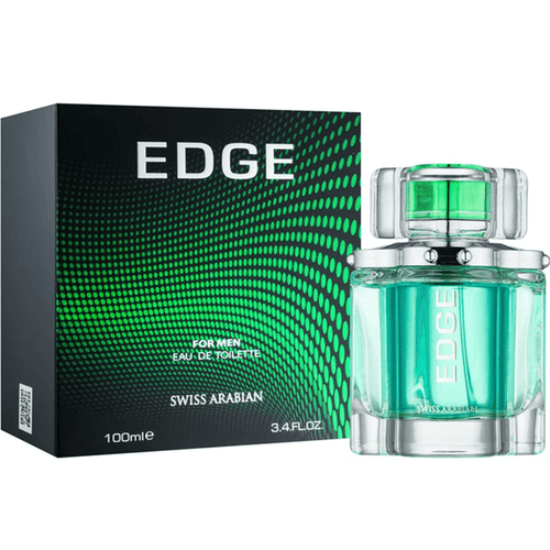 Swiss Arabian Edge for Men Eau De Toilette EDT 100ml – Büro Tool | Alltag Highlight