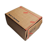 50 stück Versandkarton Karton 170x130x90mm Made in Germany Faltkarton Verpackung – Geschenk Style | Büro Lifestyle