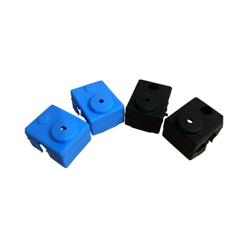 4x V6 Heizblock(Heatblock) Silikon Socken Heizblock Schutz für 3D Drucker – Büro Detail | Geschenk Empfehlung