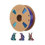 3in1 SILK PLA Filament für 3D Drucker | Dreifarbig Special Magic Effekt - NEU 3DPLady Silk Filament 1 kg Green-Purple-Copper – Kleine Freude | Büro Accessoire