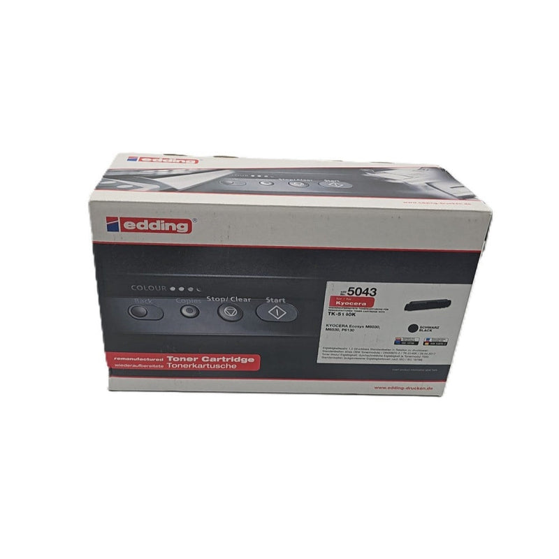Edding XXL Toner 5043 für Kyocera TK-5140 ECOSYS M6030 CDN M6530 CDN P6130 CDN – Kleine Freude | Büro Trend