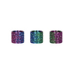 3in1 SILK PLA Filament für 3D Drucker | Dreifarbig Special Magic Effekt - NEU 3DPLady Silk Filament 1 kg Rose Red-Green-Blue – Büro Extra | Geschenk Set