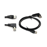 Netzwerk Ethernet Kabel 90°Rechts Winkel 80cm CAT6 S/FTP Patchkabel RJ45 DSL LAN – Geschenk Design | Geschenk Freude