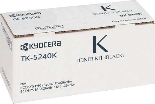Kyocera Toner TK-5240K Schwarz – Originalqualität für professionelle Druckergebnisse – Büro Favorit | Büro Detail