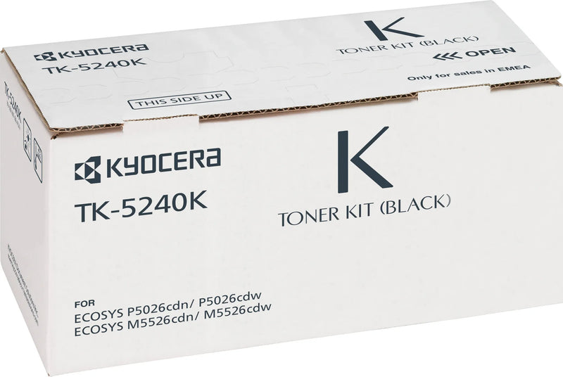 Kyocera Toner TK-5240K Schwarz – Originalqualität für professionelle Druckergebnisse – Büro Favorit | Büro Detail