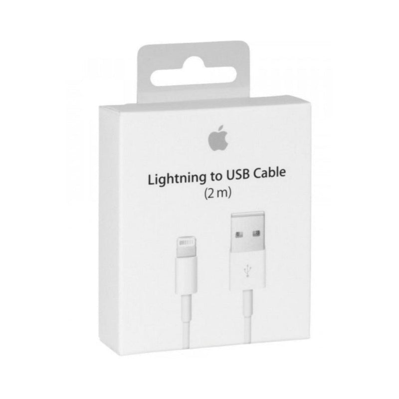 2x Original Apple USB Lightning Ladekabel 2m iPhone iPhone 5 6 7 8 X XR XS SE – Geschenk Style | Büro Alltag