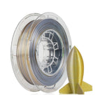 2in1 SILK PLA Filament für 3D Drucker | Zweifarbig Special Magic Effekt - NEU 3DPLady Silk Filament 0,25 kg Silk Gold - Silver – Büro Upgrade | Geschenk Special