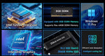 Bmax B2 Power Mini-PC mit Windows 11 – Intel 5205U, 8 GB RAM, 256 GB SSD, HDMI, WLAN & Bluetooth – Alltag Highlight | Geschenk Artikel