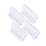 6–24 Paar DOCKS Sneaker Socken Baumwolle Atmungsaktive Damen & Herren weiß 39-42 24er Pack – Büro Lifestyle | Geschenk Set