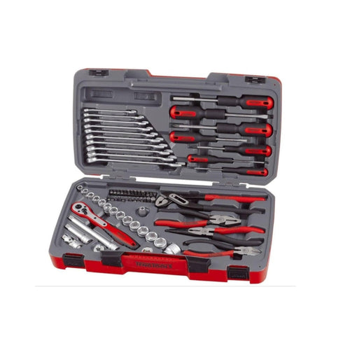 Teng Tools T3867 Werkzeugset, 67-teilig, Chrom-Vanadium – Büro Tool | Geschenk Design