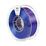 2in1 SILK PLA Filament für 3D Drucker | Zweifarbig Special Magic Effekt - NEU 3DPLady Silk Filament 1 kg Silk Rose Red - Blue – Alltag Helfer | Büro Extra