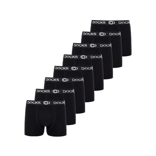 8 - 24er Pack Boxershorts Baumwolle Herren Unterhose Schwarz Bequem Männer Boxer – Geschenk Tipp | Geschenk Special