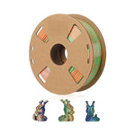 3in1 SILK PLA Filament für 3D Drucker | Dreifarbig Special Magic Effekt - NEU 3DPLady Silk Filament 1 kg Blue-Green-Orange – Geschenk Empfehlung | Alltag Lösung