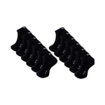6–24 Paar DOCKS Sneaker Socken Baumwolle Atmungsaktive Damen & Herren schwarz 39-42 12er Pack – Büro Extra | Geschenk Favorit