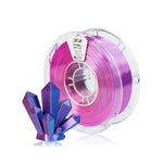 2in1 SILK PLA Filament für 3D Drucker | Zweifarbig Special Magic Effekt - NEU 3DPLady Silk Filament 1 kg Silk Purple - Blue – Büro Favorit | Büro Erlebnis