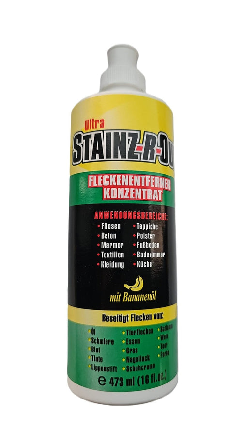 Stainz-R-Out Ultra Fleckentferner Konzentrat Spezial Blut Tinte Teer Wein Farbe – Mini Geschenk | Büro Musthave