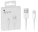 Original Apple USB Lightning 1m Ladekabel + Ladegerät für iPhone 6 7 8 10 X Plus – Büro Tool | Büro Geschenk