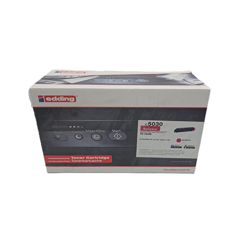 Edding XXL Toner 5030 Kyocera TK-580M TK150 TK510 TK540 TK550 TK560 570 580 590 – Büro Stil | Geschenk Auswahl