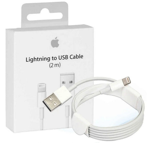 Original Apple USB Lightning Ladekabel 2m iPhone 6 7 8 10 X 11 12 13 14 Pro Max – Geschenk Favorit | Geschenk Special