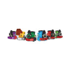 12x Überraschungsei Lokomotive 🚂 – Klemmbaustein Zug Spielzeug für Kinder 🎁 – Geschenk Freude | Alltag Produkt