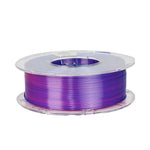 2in1 SILK PLA Filament für 3D Drucker | Zweifarbig Special Magic Effekt - NEU 3DPLady Silk Filament 1 kg Silk Rose Red - Blue – Alltag Helfer | Büro Extra