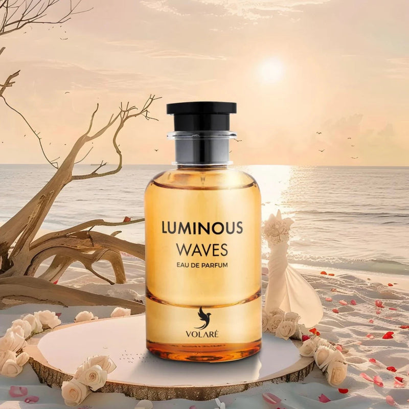 Volare Luminous Waves Eau de Parfum 100 ml Unisex – Alltag Lösung | Büro Idee