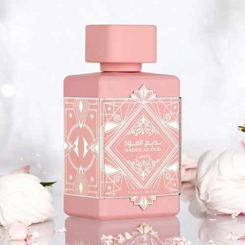 Lattafa Bade’e Al Oud Noble Blush, Eau de Parfum, EdP, 100 ml (Unisex) – Mini Geschenk | Alltag Inspiration