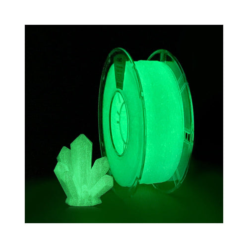 2in1 SILK PLA Filament für 3D Drucker | Zweifarbig Special Magic Effekt - NEU 3DPLady Silk Filament 1 kg Glow Dark Mystery Neon Green – Büro Musthave | Alltag Gadget