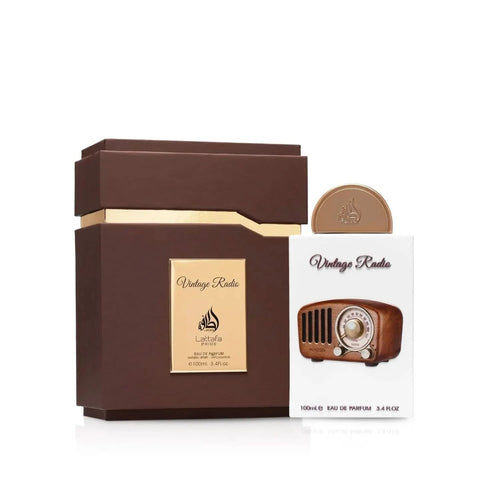 Lattafa Vintage Radio 100ml – Geschenk Set | Alltag Gadget